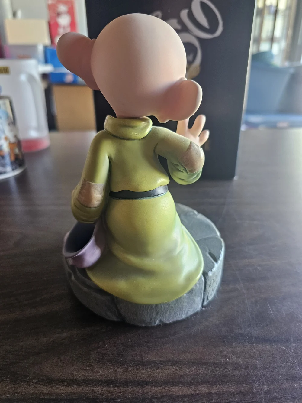 Disney Dopey Resin Figurine - Green 💚💚 Includes Box